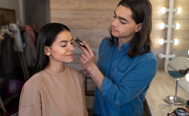 Dewy Bridal Makeup for Glowing Skin