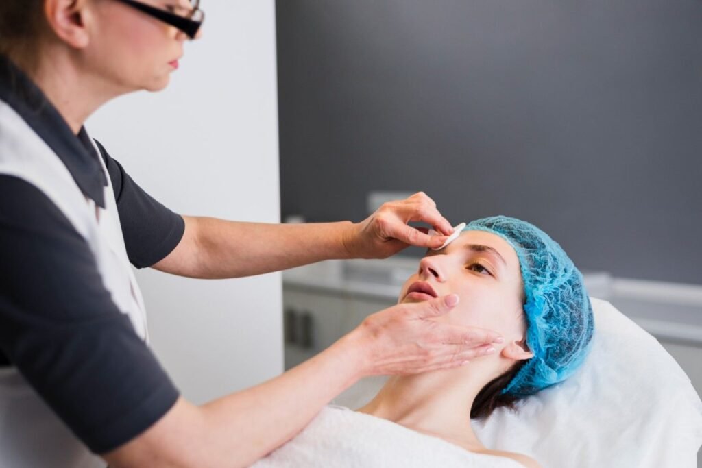 Spa Facial for Acne Scars