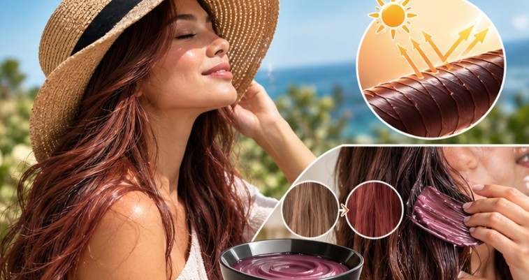 The Sun Really Can Change Hair Color