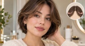 How to Style Curtain Bangs Short Hair Without the Awkward Flip
