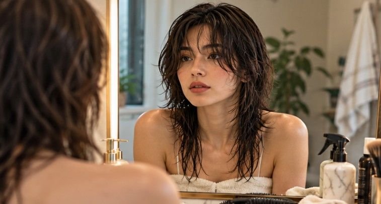 Method 1: Create the Classic Voluminous Wolf-Cut Blowout