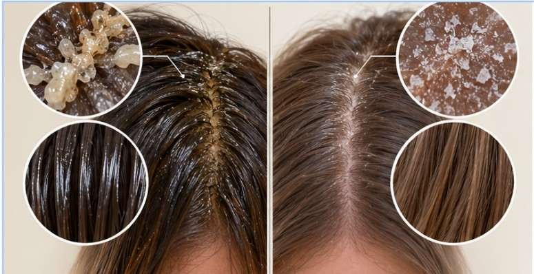 What a Truly Dry Scalp Feels Like
